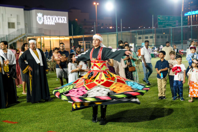 school activity with children being happy