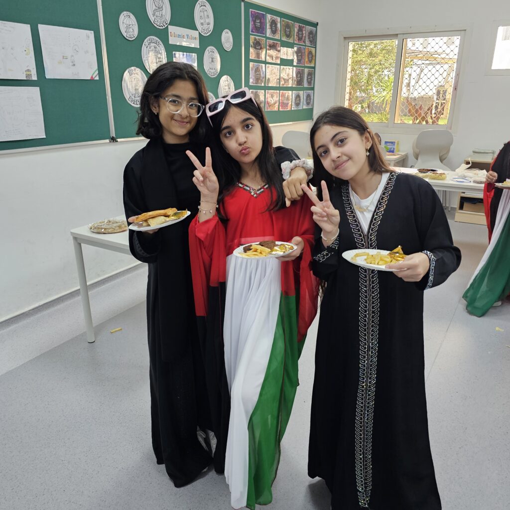 students enjoying time in school event