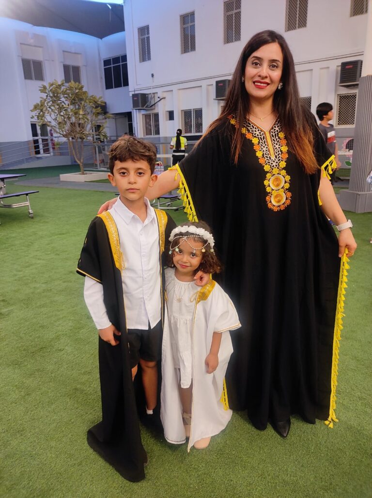 Arabic dress in school event
